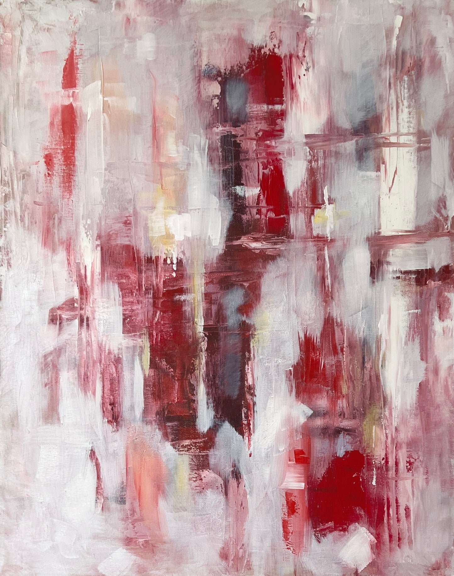Red Abstract - 16"20"
