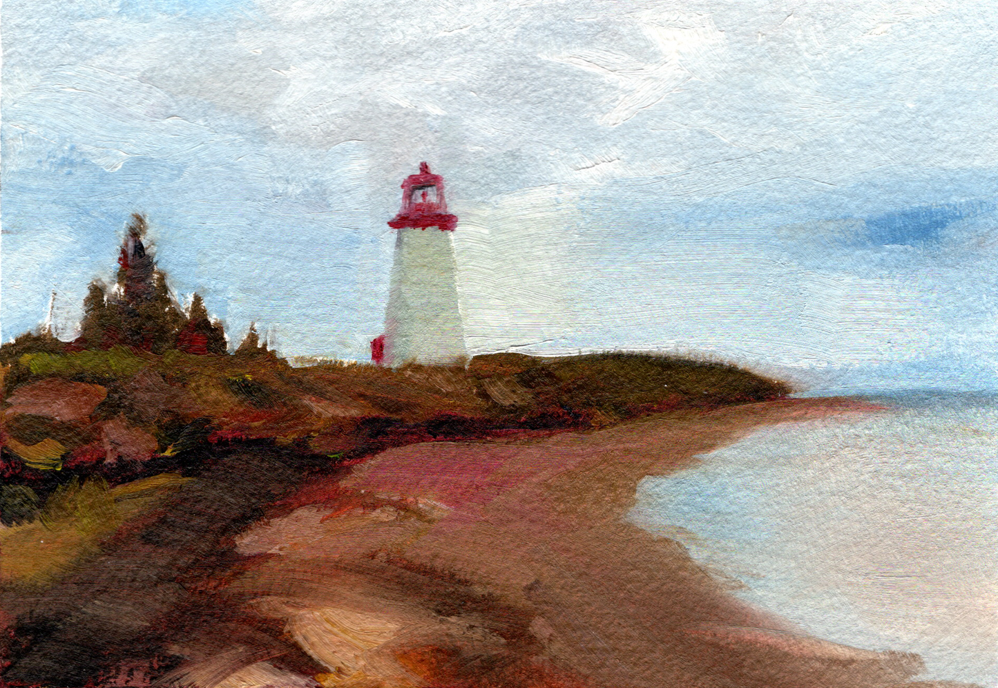 Point Prim Lighthouse 5x7