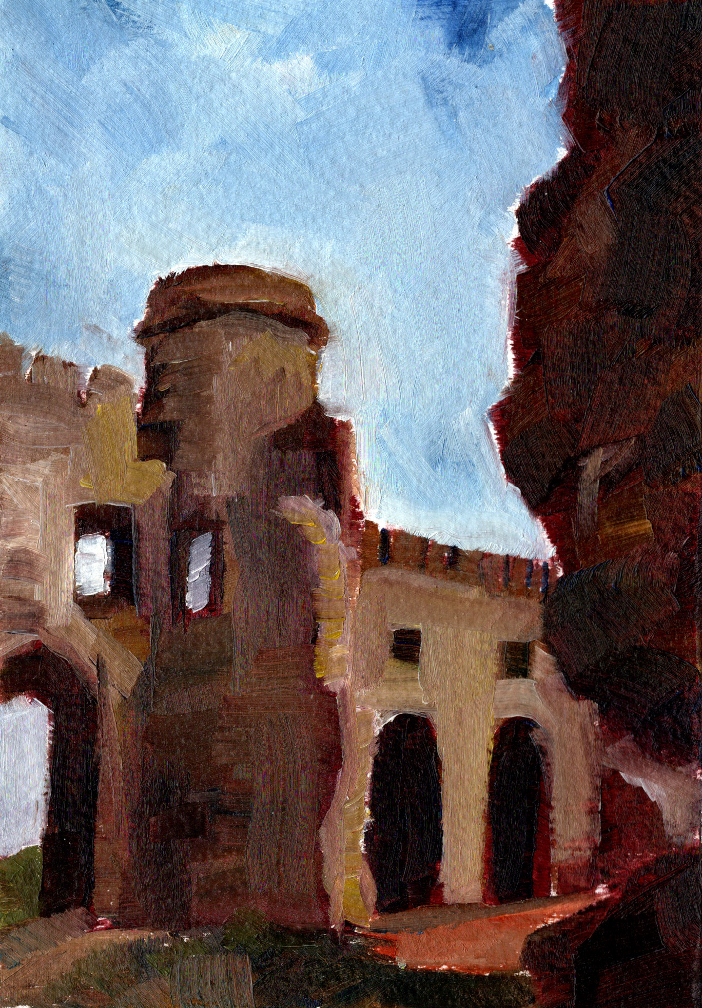 Dunluce Castle 5x7