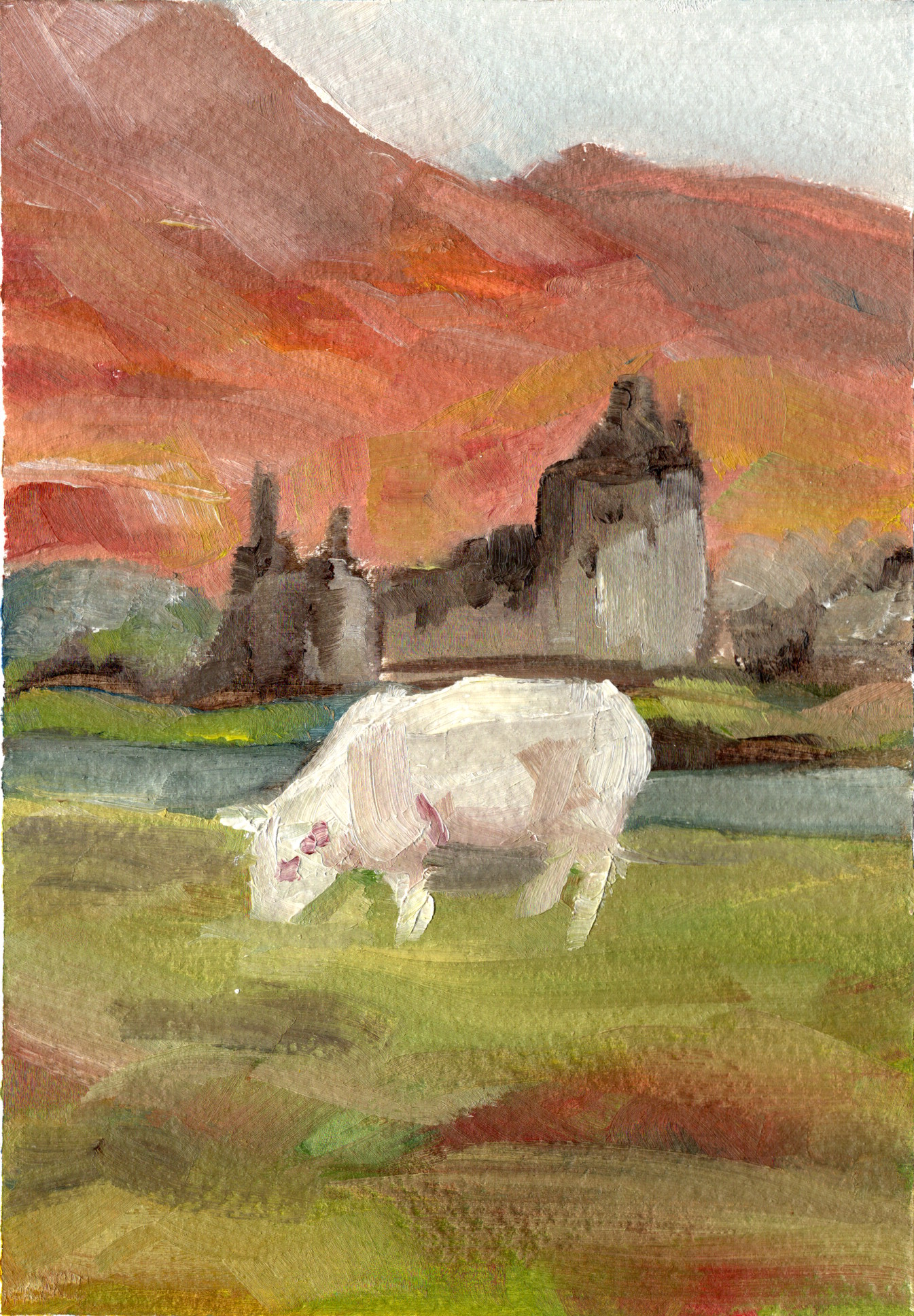 Kilchurn Castle 5x7