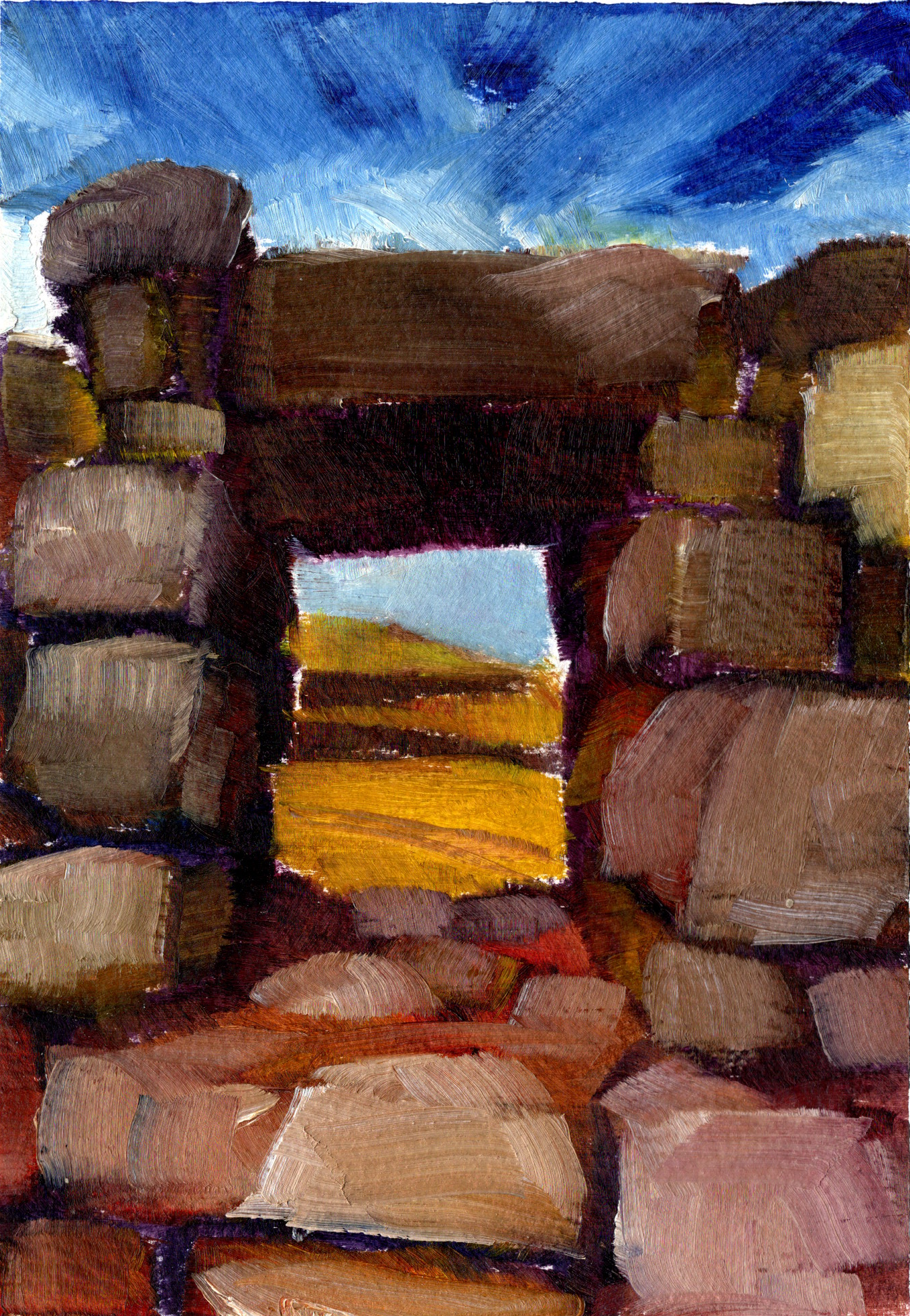 Ruin Window 5x7